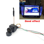 SLONWAKE FPV AIO RC Micro Camera 5.8G 48CH 400mW VTX FPV Transmitter with 2.5mm Lens CMOS 1200TVL Support OSD 2-4S Power for FPV Racing Drones
