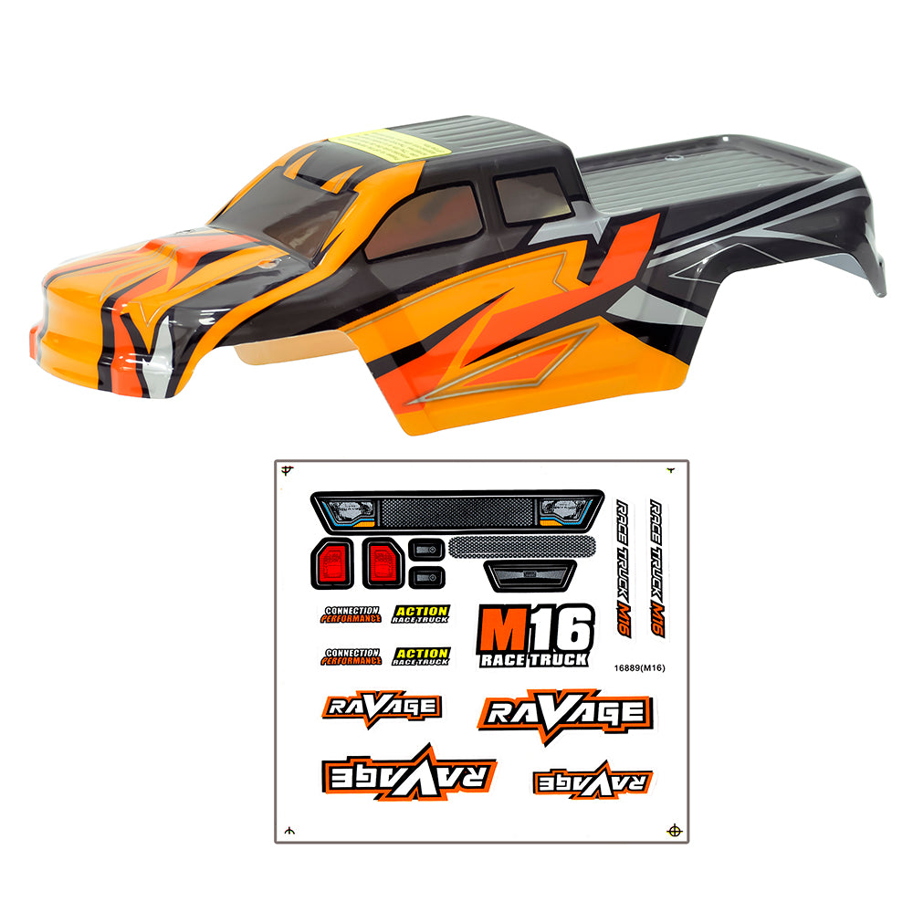 LinkMejor 16889A Pro 1/16 RC Car Shell Original Parts