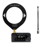 LinkMejor V4 ATS Mini SI4732 Radio + Bracket 3D Printed Stand ALL Band DSP Radio FM AM SSB LSB USB Receiver built-in Hi-Z Headphone Amplifier Circuit with Dual Antenna