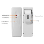 Digital Indoor Outdoor Thermometer Dual Sensor LCD Display with Trend Indicators Max Min Temperature Alerts 433 Mhz 10-second Update Rate Wall Mount or Table