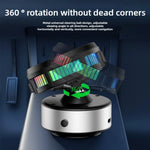 Wireless Charger Vacuum Magnetic, Active Cooling 15W Car Mount Charger with RGB Light Phone Holder Compatible with Magsafe