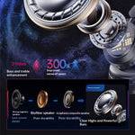 LENOVO EH140 RGB Game Headset Wireless bluetooth Headphone 40mm Speaker 720° Dynamic Spatial Sound ENC Call Noise Cancelling Low Delay Support 3.5mm Audio Headphones