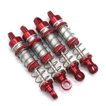 4PCS Upgraded Metal Oil Filled Shock Absorber Damper for MNRC MN78 Cherokee 1/12 RC Car Vehicles Models Spare Parts