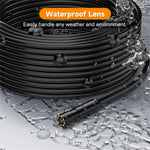 4.3'' IPS Screen Industrial Handheld HD 1080P 8mm Endoscope 8 LEDs IP67 Waterproof Auto Repair Plumbing Maintenance Appliance Inspection T42-AV