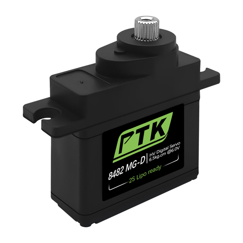 LinkMejor 8482 MG-D 16g Mini Digital Servo with Metal Gears DC Core for RC Airplane Fixed Wing Helicopter