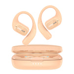 BlitzRock BR-CT3 Open Ear Earbuds bluetooth V5.4 Earphones Air Conduction Earhook Enhanced Bass 4 Mics Clear Calls App Control 28H Playtime Sports Headphones