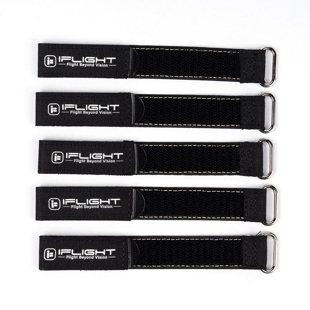 5PCS iFlight Anti-slip Nylon Lipo Battery Straps Belt For RC FPV Racing Drone