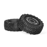 2PCS LinkMejor BX12 1/12 Brushless RC Car Parts Front Rear Tires Wheels Pre-glued Vehicles Models Spare Accessories 16109 16112