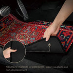 4 Pcs Car Floor Carpets Persian Style Set Front and Rear Carpets Pattern Printed Car Interior Foot Mats for Most Cars Trucks SUVs