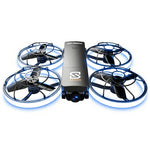 S32 WiFi FPV with Folded 4.3" LCD Screen Controller HD Camera Servo Gimbal Optical Flow Hover Brushless LED Foldable Pocket RC Drone Quadcopter RTF