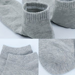 6pairs Plus Size Men Cotton Socks Non Slip Sweat-absorbing Comfortable Low Cut Athletic Ankle Socks For Outdoor Cycling Running Daily Casual Short Socks Men