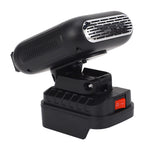 Rechargeable Portable Car Heater Fan Adjustable Angle Efficient Heat Dissipation Compact PTC Heating Fan Winter Essential