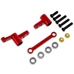 Upgraded Metal Steering Assembly With Bearings For MJX HYPER GO 14209 14210 H14BM 1/14 Remote Control Car Accessories
