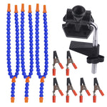 Multi Soldering Station Third Hand Tool With 6 Flexible Arms Soldeirng Iron Holder for PCB Welding Repair