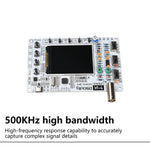DSO183 DIY Digital Oscilloscope Kit DC 5V 500kHz 1.5Msps Built-in Signal Generator Type-C Interface Electronic Soldering Learning Board