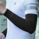 LinkMejor UPF50+ UV Protection Solid Arm Sleeves Quick-drying Breathable High Elastic Fit Sunscreen Sleeves for Summer Outdoor Driving Sports