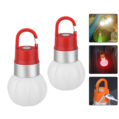 IPRee Multi-Functional Outdoor Camping Atmosphere Light Portable Flashlight with Hook Detachable Bottle Cap Light Emergency Lantern