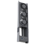 LinkMejor LinkMejor-P5228 for PS5 Pro/PS5 Slim Console Rear Cooling Fan with RGB Light Intelligent Temperature Control Dissipation Fan