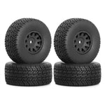4PCS Upgraded Tires Wheels Rims for Arrma Mojave Grom 1/14 RC Cars Vehicles Models Spare Parts Accessories ARA550116