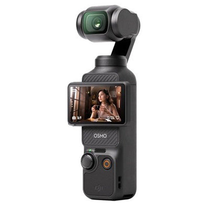 LinkMejor OSMO Pocket 3 1 Inch CMOS Handheld Sports Camera 4K 120fps Vlogging Cam with 2 Inch Rotating Screen 3 Axis Gimbal Stabilization Smart Tracking 6.0 HLG HDR Supported for YouTube TikTok