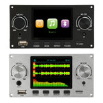 2.8 Inch IPS Screen Audio Decoder Board Bluetooth 5.3 MP3 FLAC WAV APE Support I2S Digital Output USB Sound Card Line Input EQ Audio Module