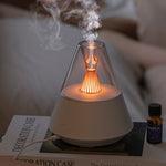 Tevorex 150ml Aroma Diffuser & Humidifier with Remote Control, USB Powered, Quiet Night Light for Bedroom & Office