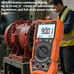 2in1 ZOYI ZT1000R Multimeter Insulation Tester 5 Voltage Settings 1000V AC DC True RMS High Accuracy Backlit Screen Professional Measuring Tool