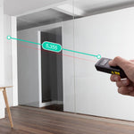 Xiaomi Mi Smart Laser Distance Meter Black - Accurate Measuring Tool for Home and Construction with Long Range and Bluetooth Connectivity