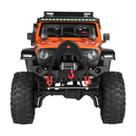 LinkMejor 104010 RTR 1/10 2.4G 4WD RC Car Rock Crawler Off-Road Climbing Truck Full Proportional LED Light Vehicles Models Toys