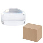 10X High Magnification Crystal Desktop Reading Magnifier Acrylic Lens 65mm Lens Diameter and Dual Function as Paperweight for Home and Office Use