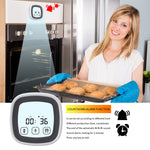 LinkMejor TS-BN53 Touch Screen Digital Meat Food Thermometer Instant Read Food Thermometer Timer Alarm for Cooking / Grilling / BBQ