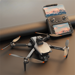 LinkMejor L600-1 PRO GPS 5G WiFi FPV with 4.5inch LCD Screen Controller HD Dual Camera Servo Gimbal 360° Obstacle Avoidance Brushless Foldable RC Drone Quadcopter RTF