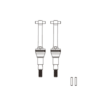 LinkMejor 14301 14302 14303 RC Car CVD Front Drive Shaft Shock Absorber Spart Parts 14500 14410