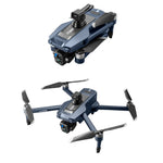 LinkMejor S819 PRO GPS 6KM 5G Repeater Digital FPV with Real 2.7K HD Camera 3-Axis EIS Mechanical Gimbal 360° Obstacle Avoidance 5inch Touchable LCD Screen Controller Brushless Foldable RC Drone Quadcopter RTF