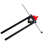 LinkMejor Aluminum Alloy Drawer Slide Jig with Adjustable Clamp for Woodworking Cabinet Drawer Slide Install