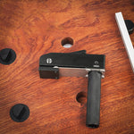 LinkMejor Woodworking Fast Hold Down Bench Dog Clamp Desktop Quick Acting MFT Clamp