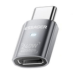 LinkMejor ES-OTG31 USB4 Adapter 40Gbps Data Transfer 240W PD Fast Charging 8K Video Output Aluminum Alloy Mobile Phone Adapter