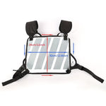 Men's Tactical Chest Bag Outdoor Gym Vest Reflective Safety Waterproof Cycling Pack Multi-function Male Phone Case Casual Sports Bag
