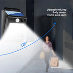 2-in-1 Solar Mosquito And Motion Sensor LED Light Outdoor Induction Wall Lamp Electric Insect Fly For Backyard Patio Camping