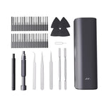 LinkMejor JM-GNT56 Precision Screwdriver Set 56 in 1 Magnetic Bits Multi-purpose Household Tools Portable Compact Repair Kit High-grade Steel Construction Ergonomic Handle Design