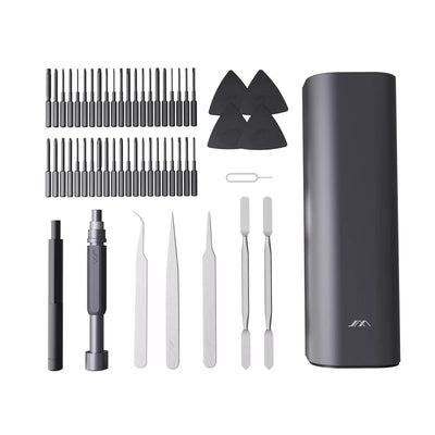 LinkMejor JM-GNT56 Precision Screwdriver Set 56 in 1 Magnetic Bits Multi-purpose Household Tools Portable Compact Repair Kit High-grade Steel Construction Ergonomic Handle Design