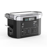 [USA  Direct]PYS-PEK 1800W 1536Wh Portable Power Station LCD Diplay Emergency Backup Power Supply with 1800W AC Output / 2*DC 12V/10A / USB 5V/2.4A / 18W QC3.0 / PD100W USB-C / CigaretteDC Output for Home Emergency Outdoor Camping Laptops Phones Drones