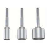 Ground Rod Driver SDS-MAX 30/45/65mm Steel Drill Bit Sleeve Heavy Duty Rotary Hammer Wide Compatibility Anti-corrosion Impact Resistant