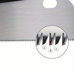 Pull Saw 6-Inch SK5 Steel Single-Edge 17 TPI Flexible Blade for Precise Cross Length Cuts Woodworking Tool