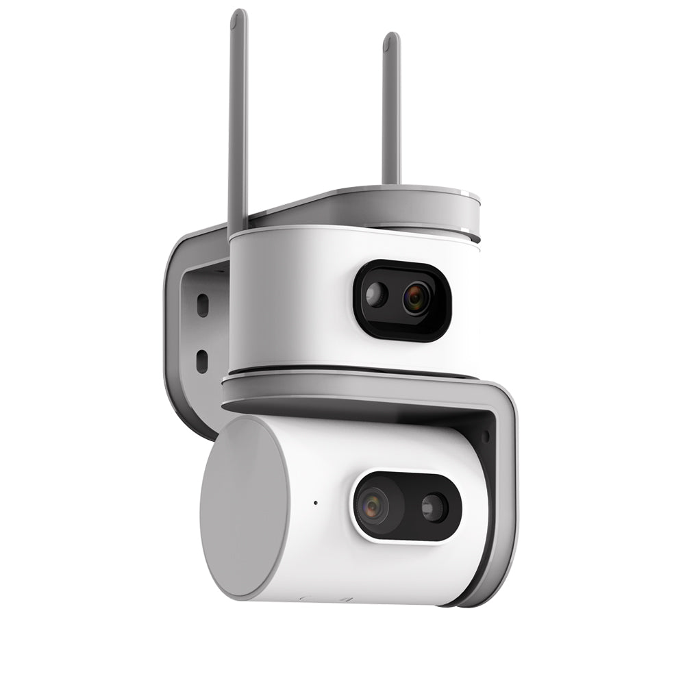 QD01 2MP+2MP HD WiFi PTZ Camera Dual lens Dual Screen IP Camera PIR Motion Detect Two-way Audio IP66 Waterproof Outdoor Security Wireless Camera