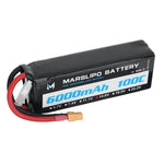 LinkMejor 14.8V 6000mAh 100C 4S Lipo Battery XT60 Plug for RC Drones