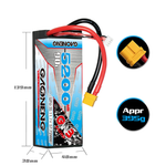 Gaoneng GNB 11.1V 5200mAh 90C 3S LiPO Battery XT60/XT90 Plug for RC Drone