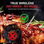 Comfook Smart Meat Thermometer BBQ Food Grill Thermometer High-Heat Perform Fast Charging Waterproof APP Support for Kitchen Camping Cooking