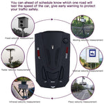14.99 Voice Alert & Car Speed Alarm System with 360 Degree Detection Car Electronic Dog Vehicle Mobile Radar Speedometer
