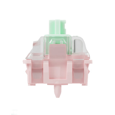 10/30/70Pcs Gateron Dual-rail Magnetic Jade Mini E HE Switch Set Linear Tactile Switch 3.5mm Travel 50gf Bottoming Force Dual Rail Structure HIFI Sound Customizable Gaming Keyboard Switch